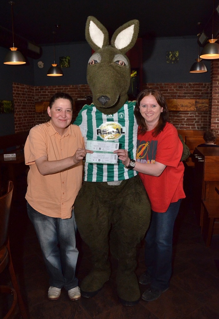 Klokan zval fanoušky ve Vršovicích na fotbal