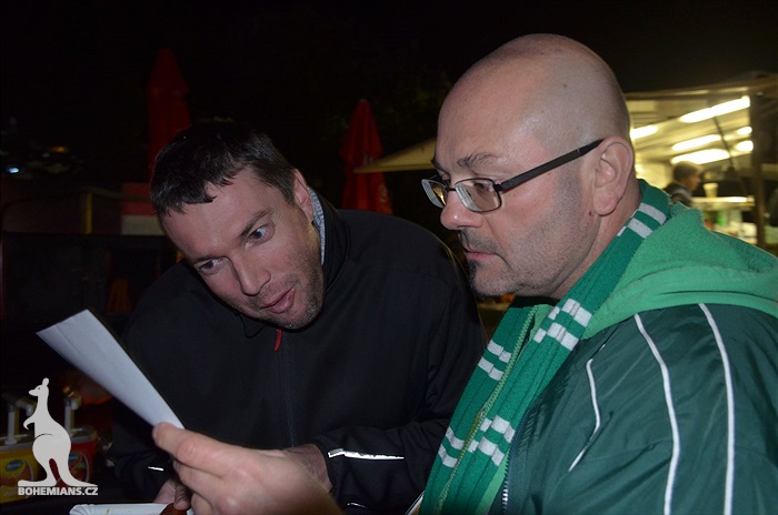Dění na tribunách: Bohemians - Baník Ostrava