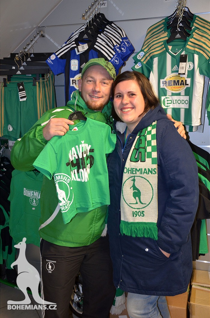 Dění na tribunách: Bohemians - Baník Ostrava