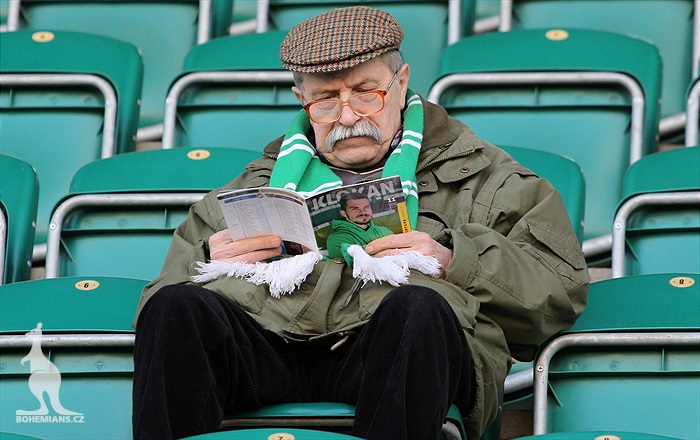 Dění na tribunách: Bohemians - Plzeň