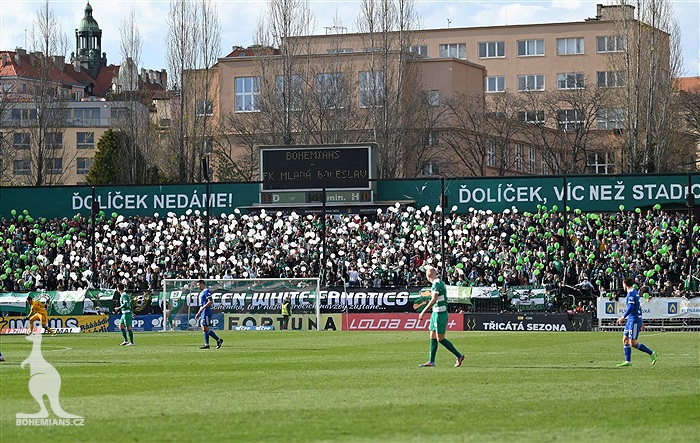 Bohemians - Mladá Boleslav 4:0 (1:0)
