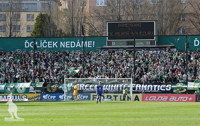 Bohemians - Mladá Boleslav 4:0 (1:0)