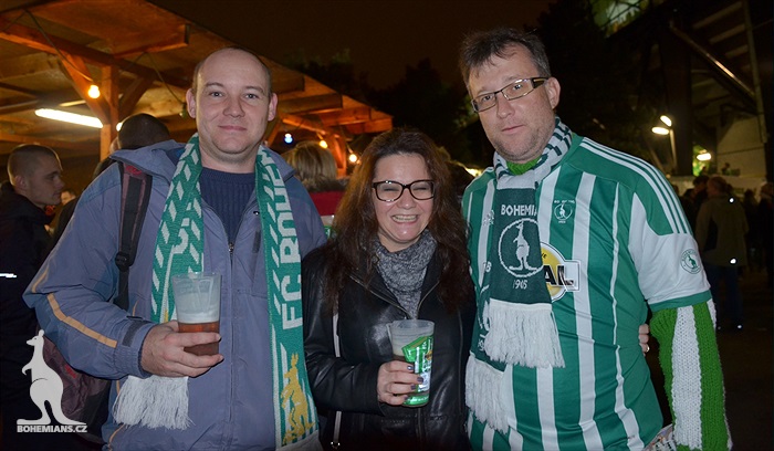DĚNÍ NA TRIBUNÁCH: Bohemians - Boleslav