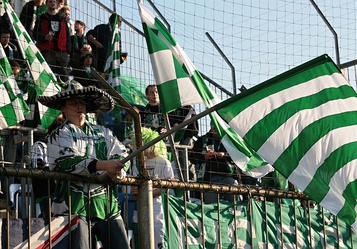 Kotel Bohemky před zápasem