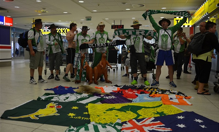 Klokani přiletěli z Austrálie