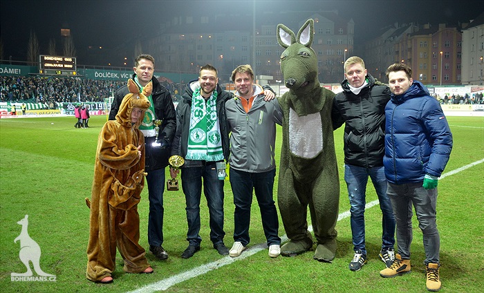 Dění na tribunách: Bohemians - Zbrojovka