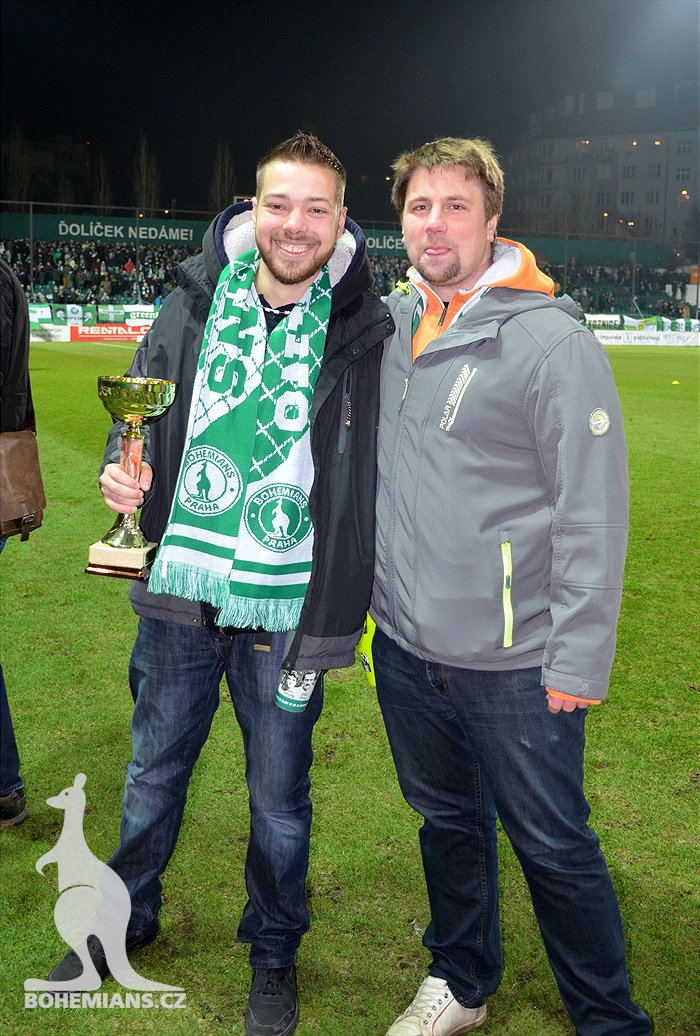 Dění na tribunách: Bohemians - Zbrojovka