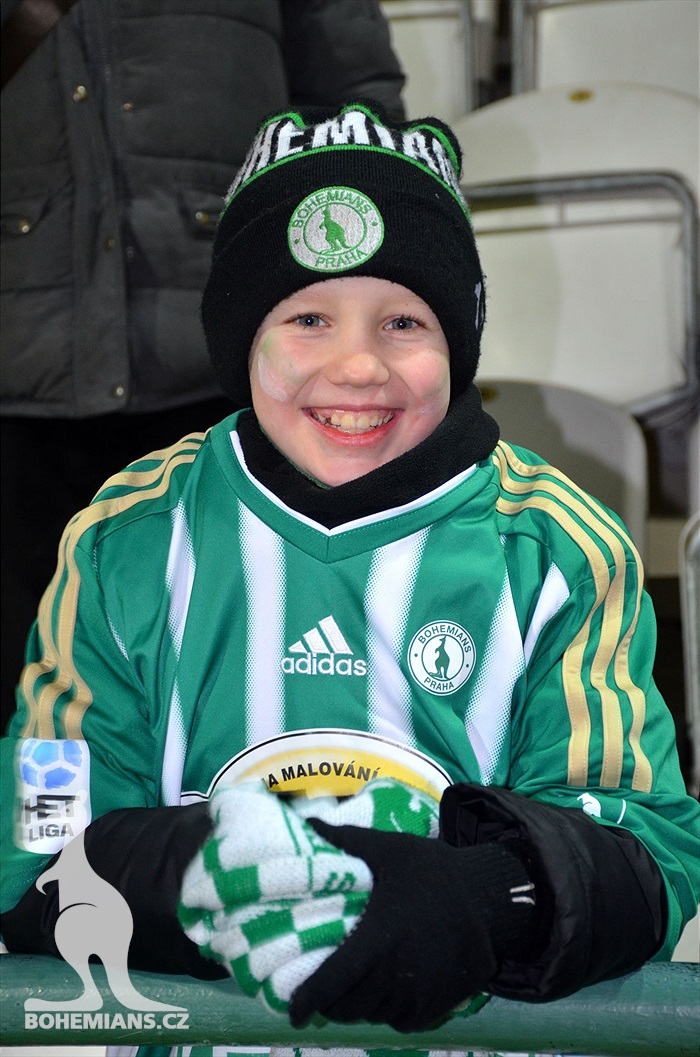 Dění na tribunách: Bohemians - Zbrojovka