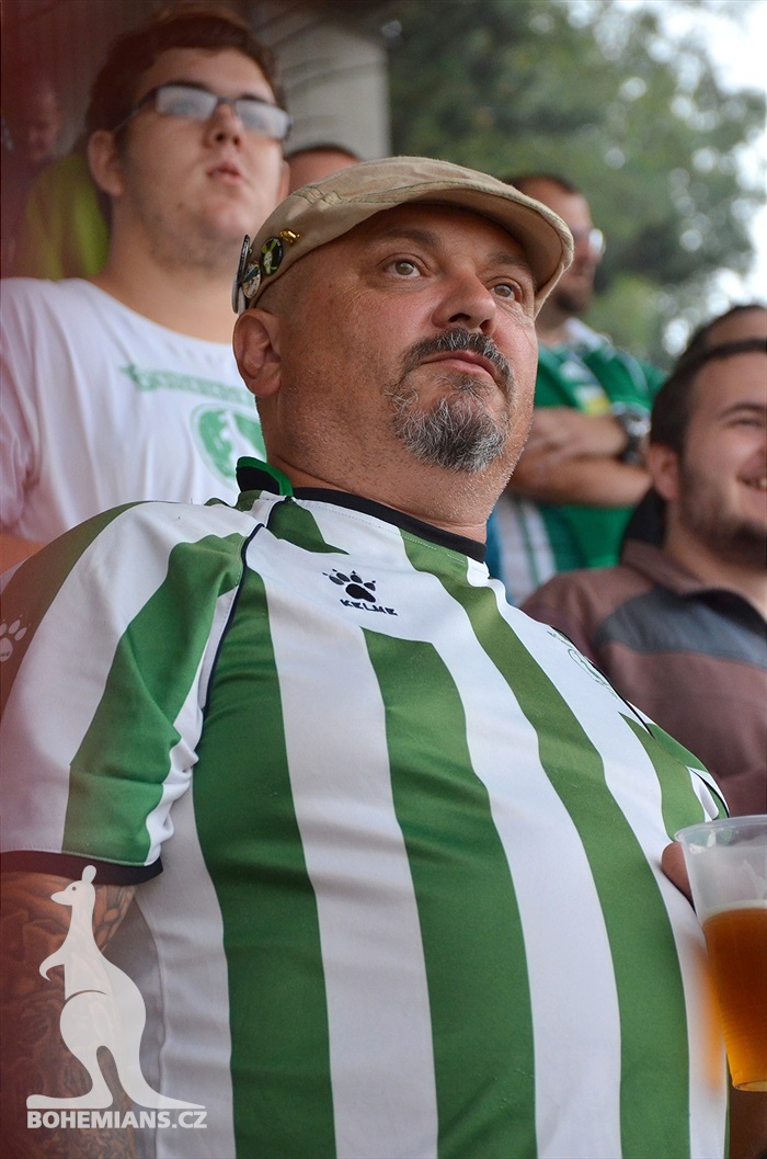 DĚNÍ NA TRIBUNÁCH: Dukla - Bohemians