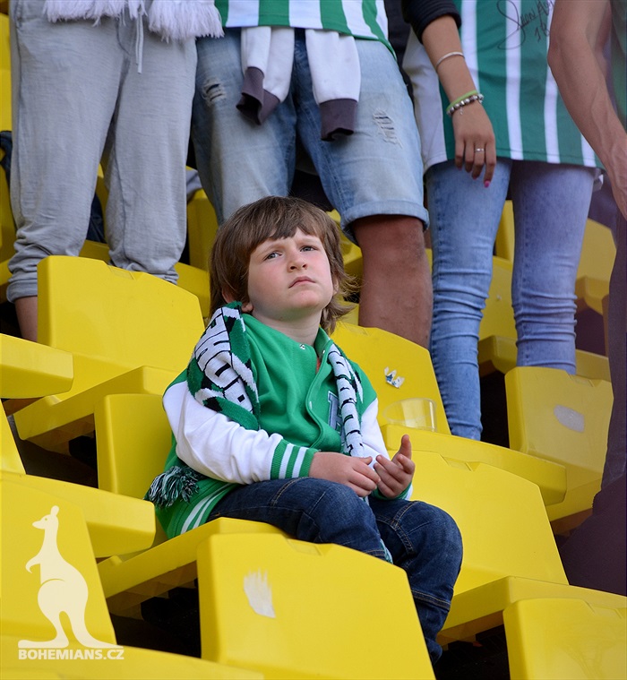 DĚNÍ NA TRIBUNÁCH: Dukla - Bohemians