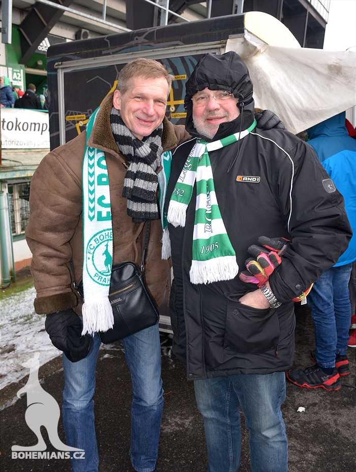 Dění na tribunách: Bohemians - Teplice