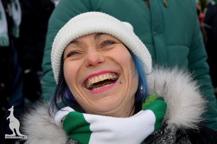 Dění na tribunách: Bohemians - Teplice