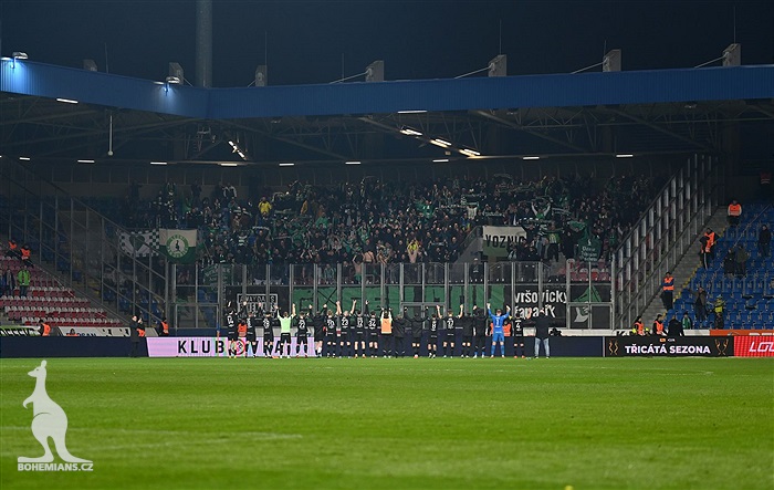 Plzeň - Bohemians 1:2 (1:0)