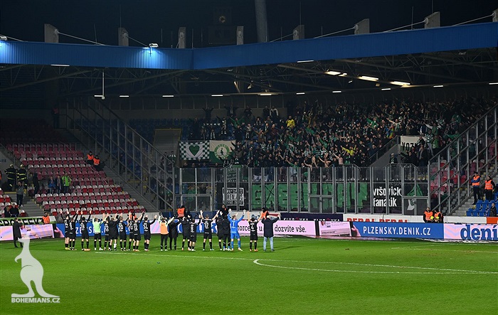 Plzeň - Bohemians 1:2 (1:0)