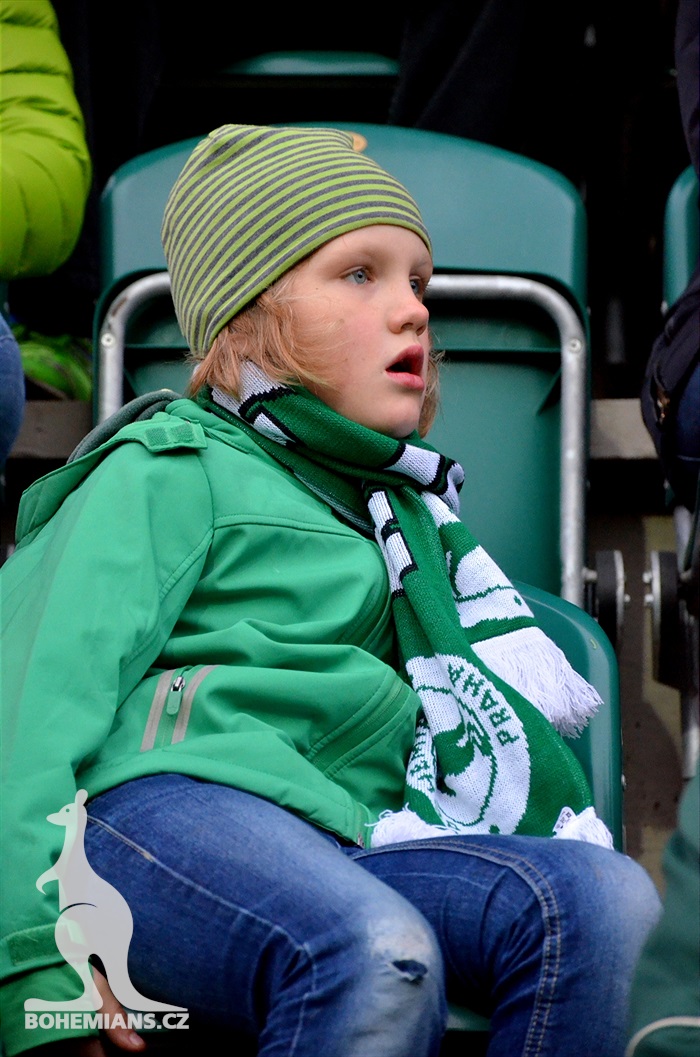 Dění na tribunách: Bohemians - Dukla