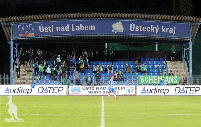 Ústí nad Labem - Bohemians 0:3 (0:1)