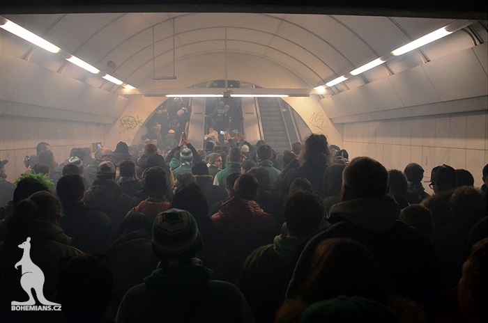 Dění na tribunách: Sparta - Bohemians