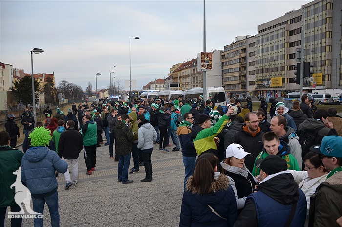 Dění na tribunách: Sparta - Bohemians