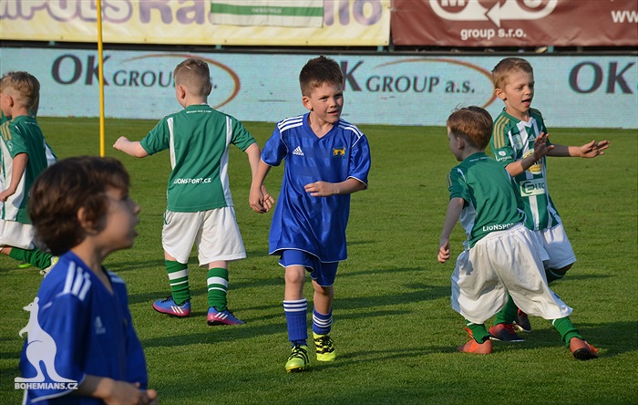Dění na tribunách Bohemians - Jihlava 1:1