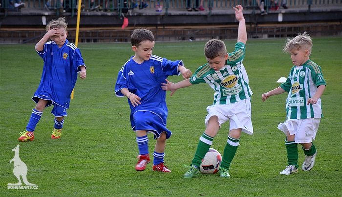 Dění na tribunách Bohemians - Jihlava 1:1