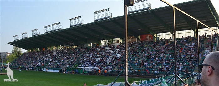 Dění na tribunách Bohemians - Jihlava 1:1