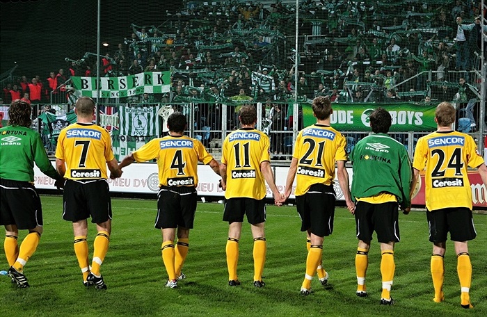 Pozápasová děkovačka