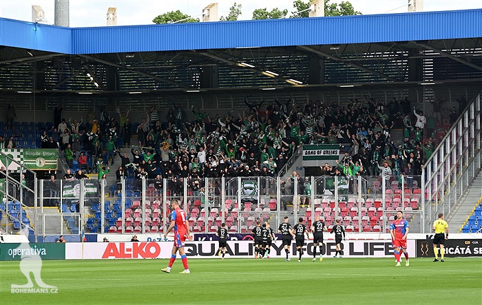 Plzeň - Bohemians 0:2 (0:2)