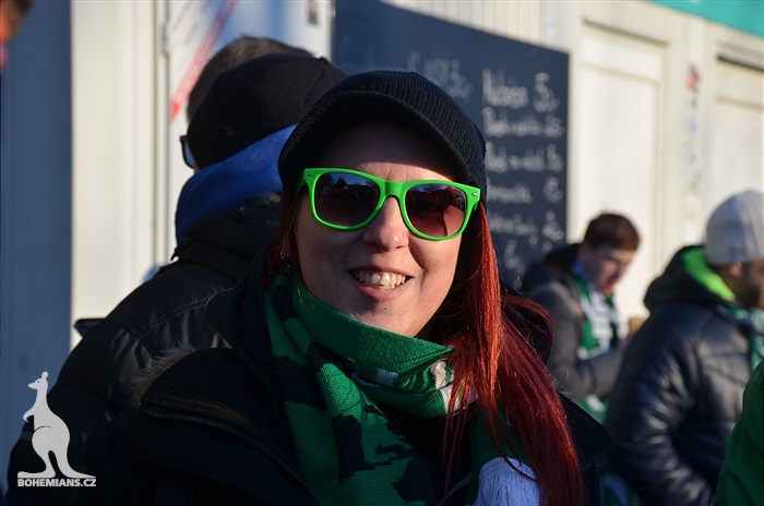 Dění na tribunách: Slavia - Bohemians