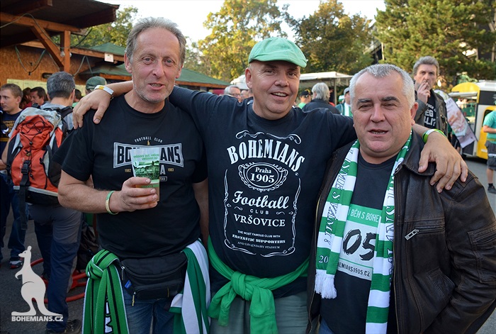 DĚNÍ NA TRIBUNÁCH: Bohemians - Příbram