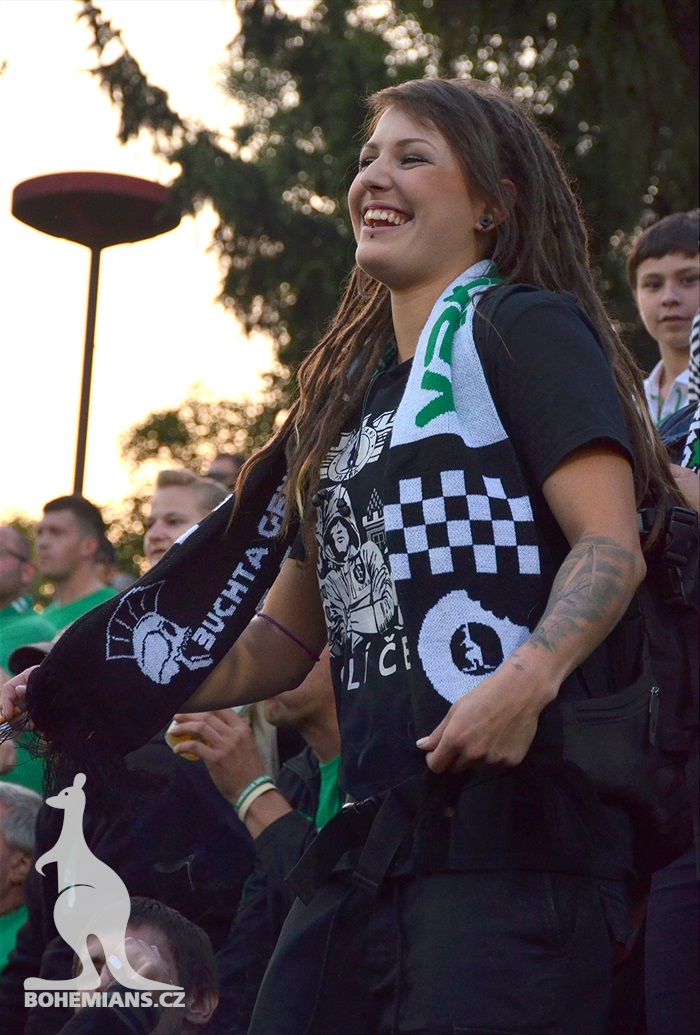 DĚNÍ NA TRIBUNÁCH: Bohemians - Příbram