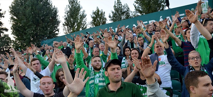 DĚNÍ NA TRIBUNÁCH: Bohemians - Příbram