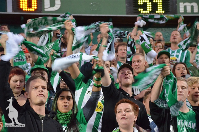 DĚNÍ NA TRIBUNÁCH: Bohemians - Příbram