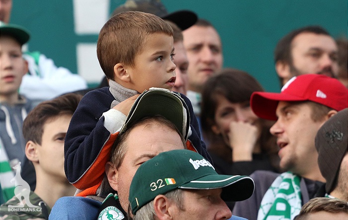 Dění na tribunách: Bohemians - Jablonec