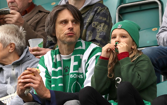 Dění na tribunách: Bohemians - Jablonec