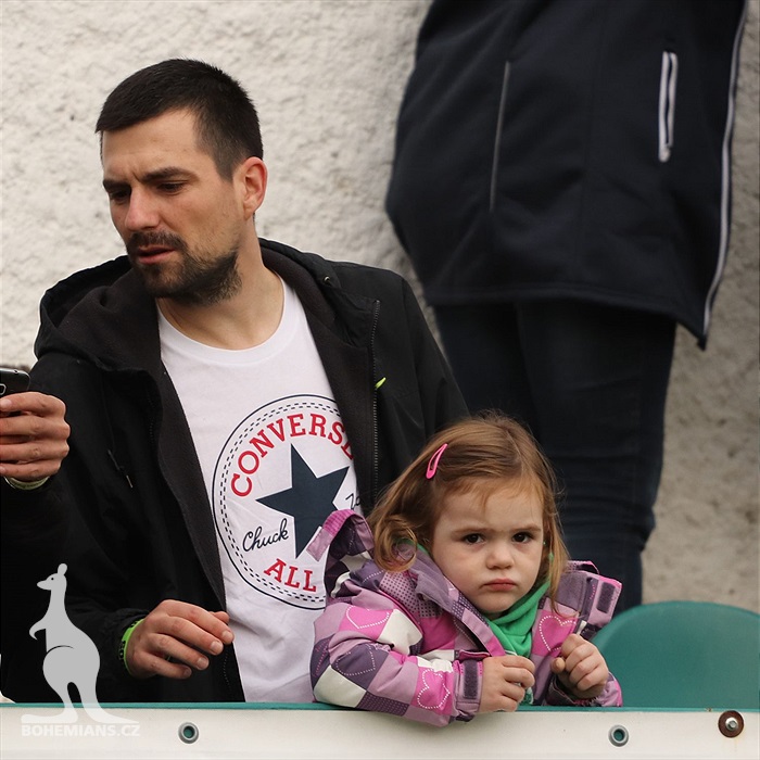Dění na tribunách: Bohemians - Jablonec