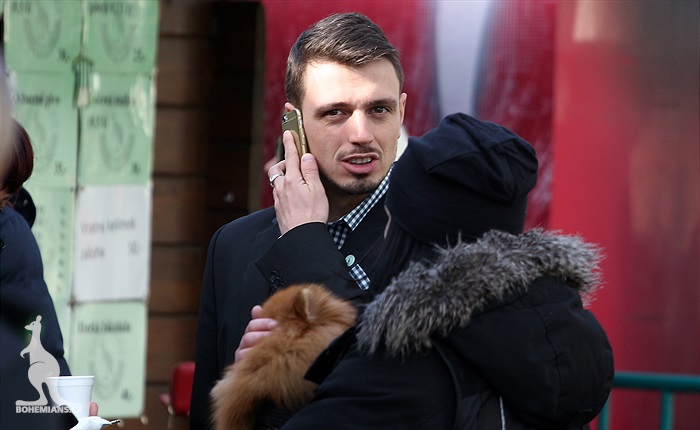 Dění na tribunách: Bohemians - Slovácko