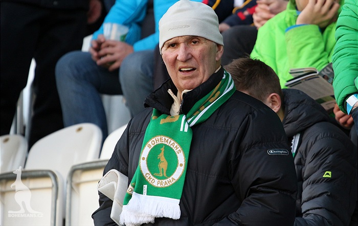 Dění na tribunách: Bohemians - Slovácko