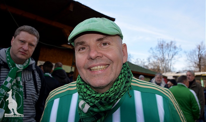 Dění na tribunách: Bohemians - Slovácko