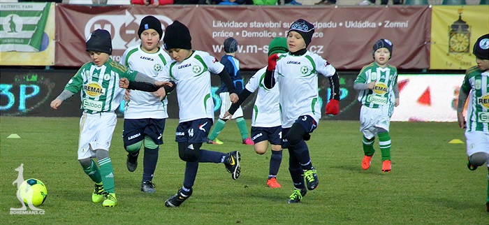 Dění na tribunách: Bohemians - Slovácko