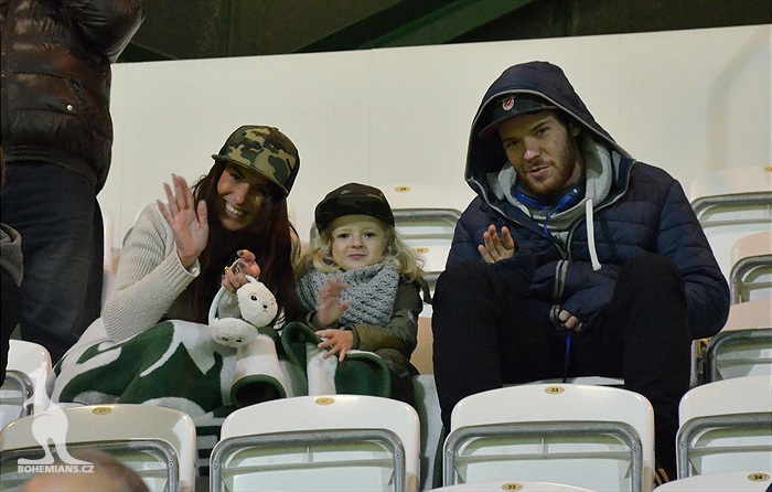Dění na tribunách: Bohemians - Králův Dvůr