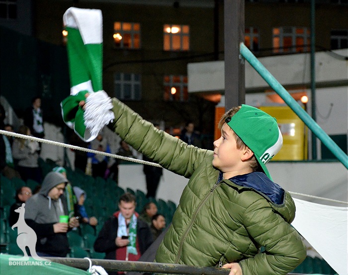 Dění na tribunách: Bohemians x Liberec