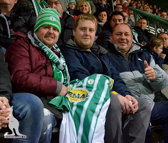 Dění na tribunách: Bohemians x Liberec