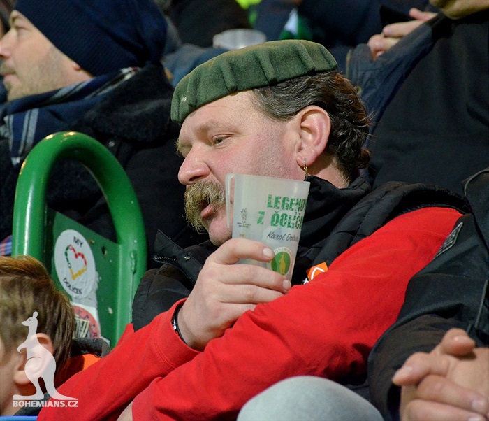 Dění na tribunách: Bohemians x Liberec