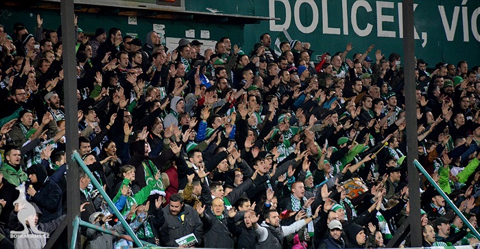 Dění na tribunách: Bohemians x Liberec