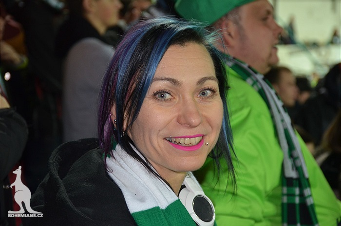 Dění na tribunách: Bohemians x Liberec