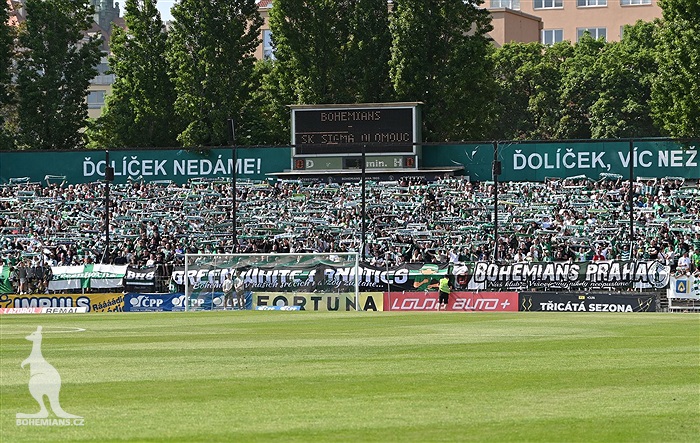 Bohemians - Olomouc 0:1 (0:0)