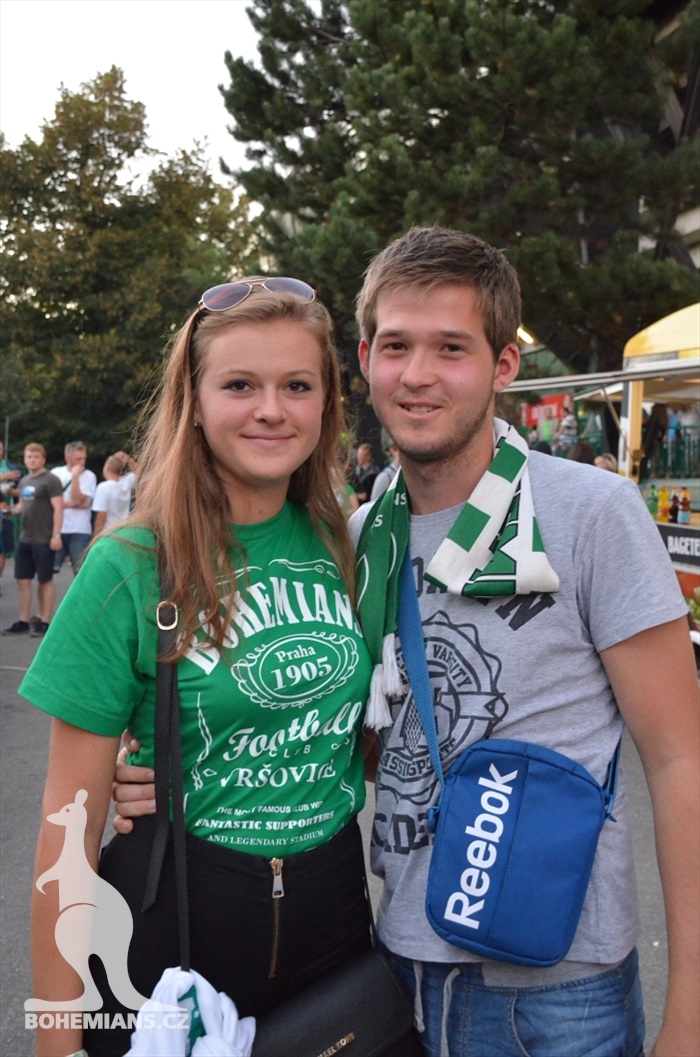 DĚNÍ NA TRIBUNÁCH: Bohemians - Jablonec