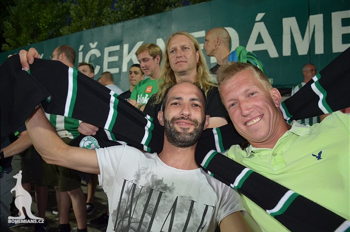 DĚNÍ NA TRIBUNÁCH: Bohemians - Jablonec