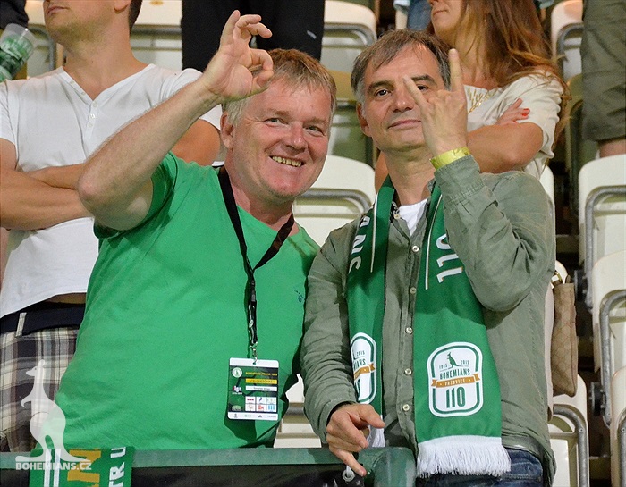DĚNÍ NA TRIBUNÁCH: Bohemians - Jablonec