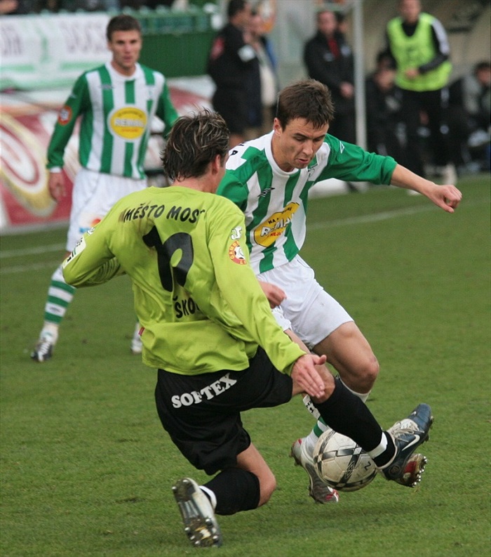 Moravec předvedl na kraji zálohy velmi dobrý výkon.